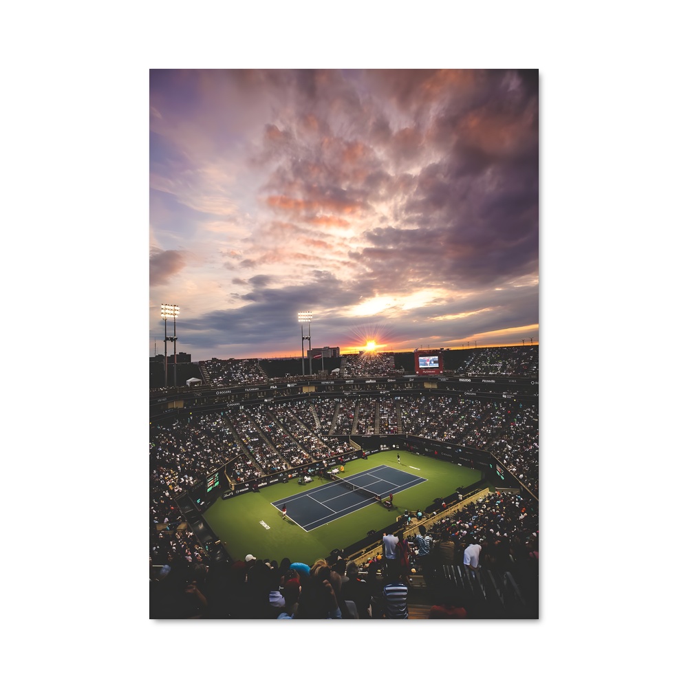 Poster open tennis